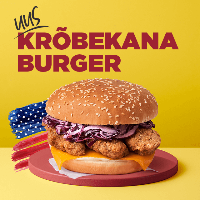 Maitse uut burgerit!