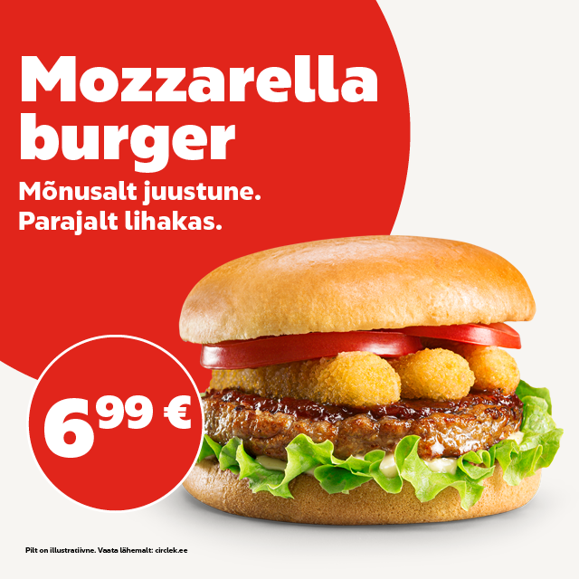 Mozzarella burger